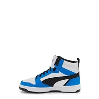 Youth Boys' Rebound V6 Mid Jr Wide Width Sneaker