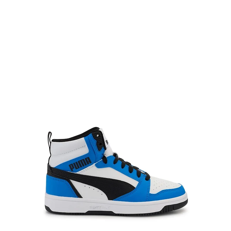 Youth Boys' Rebound V6 Mid Jr Wide Width Sneaker