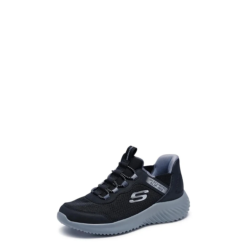 Youth Boys' Hands Free Slip-Ins Bounder Brisk-Burst Running Shoe