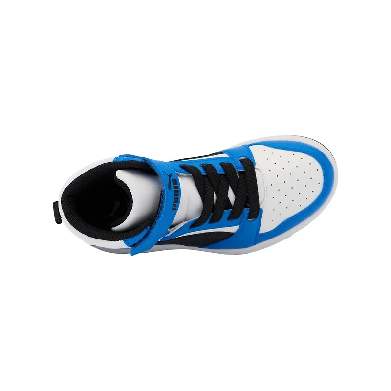 Youth Boys' Rebound V6 Mid AC Basketball Shoe