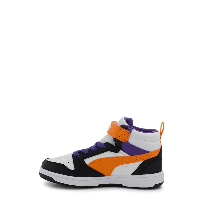 Youth Boys' Rebound V6 Mid Top Basketball Sneaker