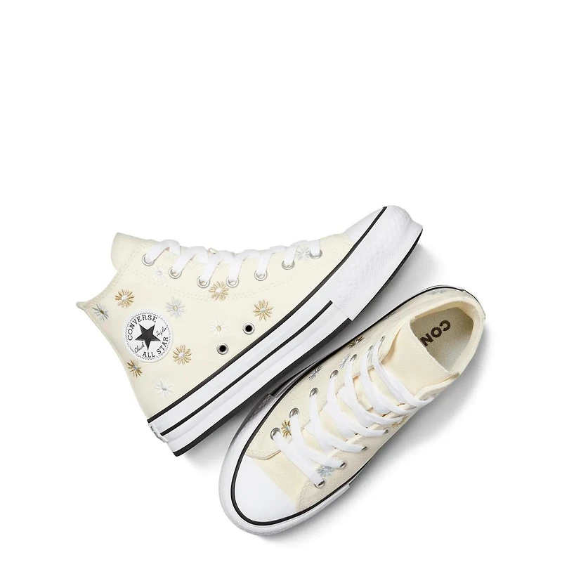 Youth Girls' CTAS Eva Lift Joyful Florals Sneaker