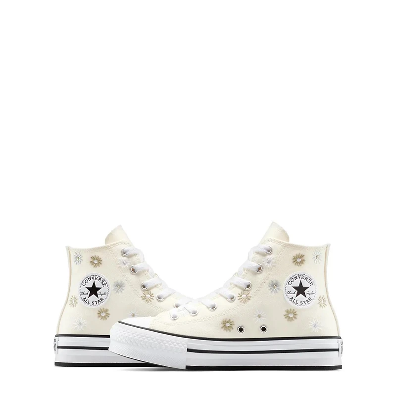 Youth Girls' CTAS Eva Lift Joyful Florals Sneaker