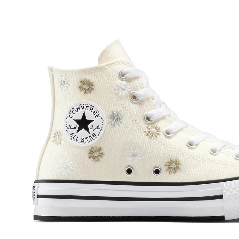 Youth Girls' CTAS Eva Lift Joyful Florals Sneaker