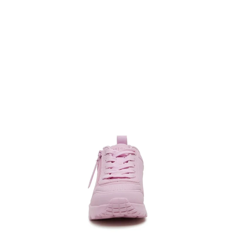 Youth Girl's Uno Lite Easy Zip Sneaker