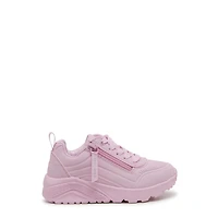 Youth Girl's Uno Lite Easy Zip Sneaker