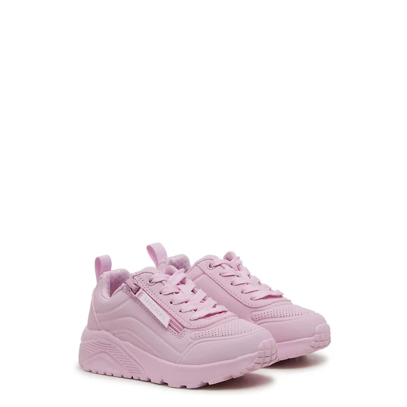 Youth Girl's Uno Lite Easy Zip Sneaker