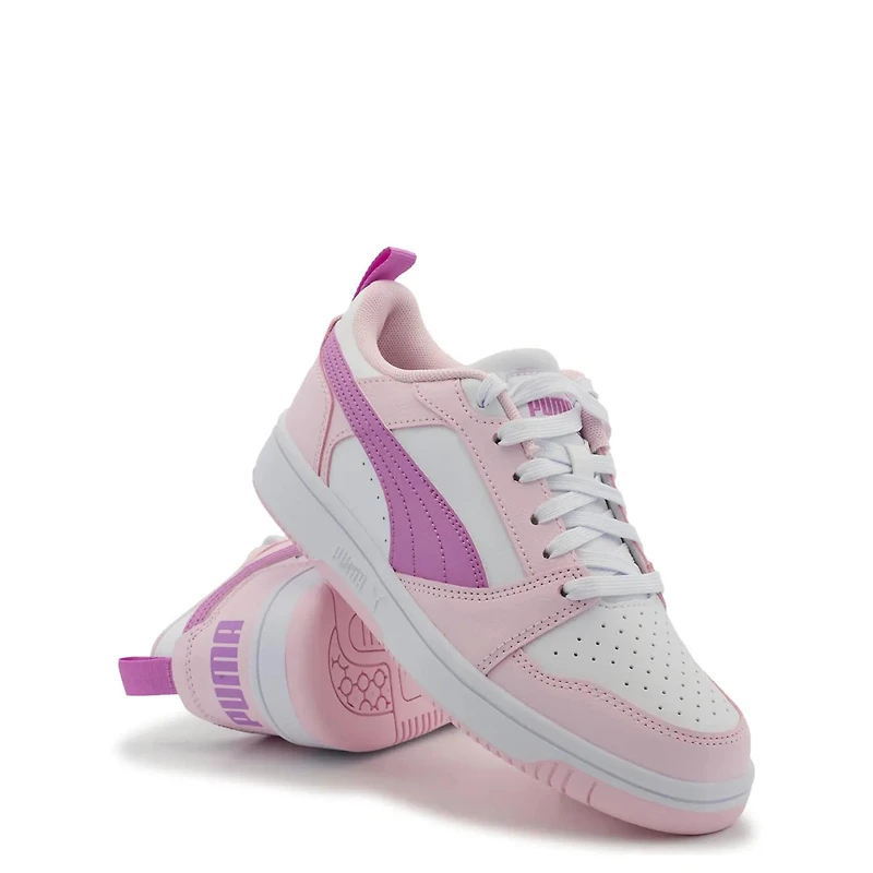 Youth Girls' Rebound V6 Lo Jr Court Shoe