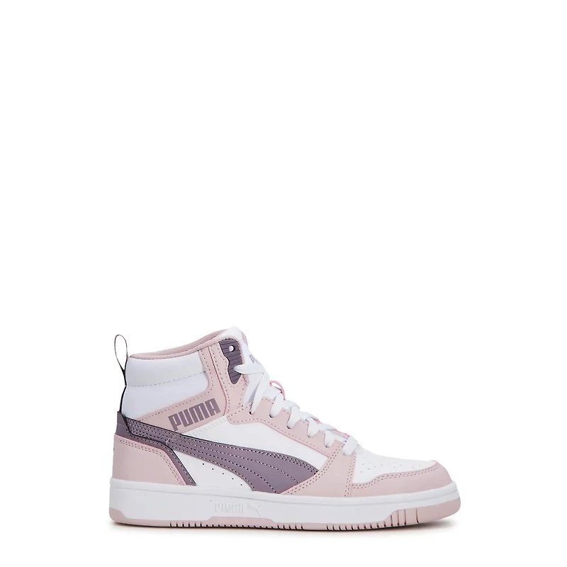 Unisex Rebound V6 Mid Jr. Basketball Shoe