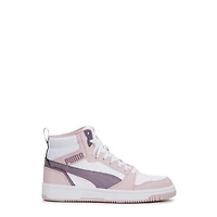 Unisex Rebound V6 Mid Jr. Basketball Shoe