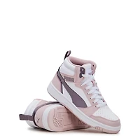 Unisex Rebound V6 Mid Jr. Basketball Shoe