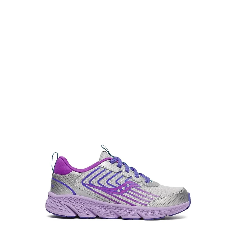 Youth Girls' Wind 3.0 Wide Width Running Shoe