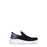 Youth Girls' Hands Free Slip-ins Ultra Flex 3.0 - Colory Wild Sneaker