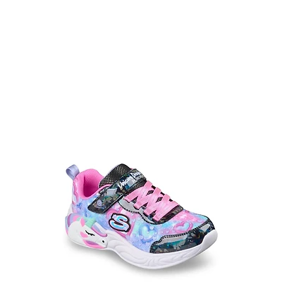 Youth Girls' Unicorn Dreams – Heart Sparkle Slip-On Sneaker