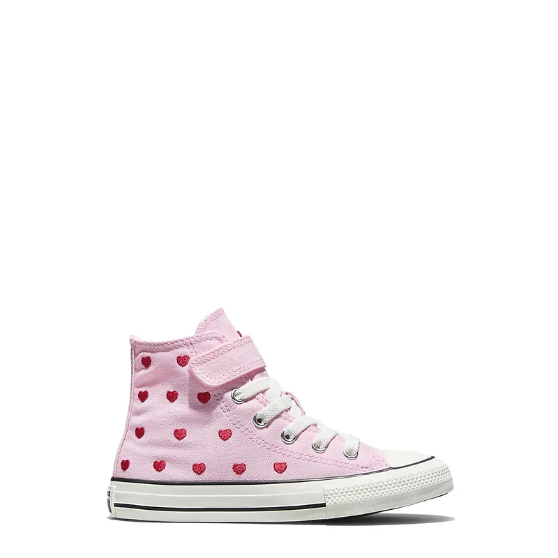 Youth Girls' Chuck Taylor All Star Hearts & Roses Easy On Sneaker