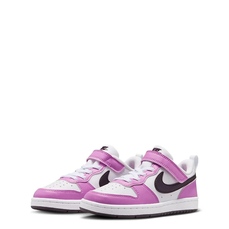 Youth Girls' Court Borough Low Recraft EL Sneaker