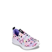 Youth Girls' Ultra Flex 3.0 Slip On Running Shoe