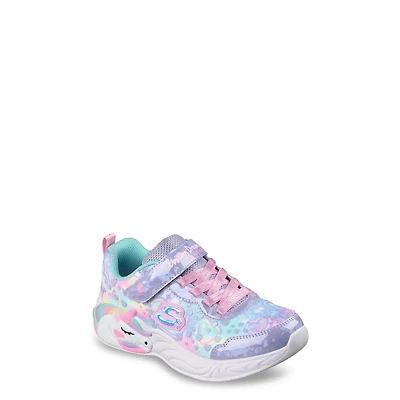 Youth Girls' Unicorn Dreams – Heart Sparkle Slip-On Sneaker