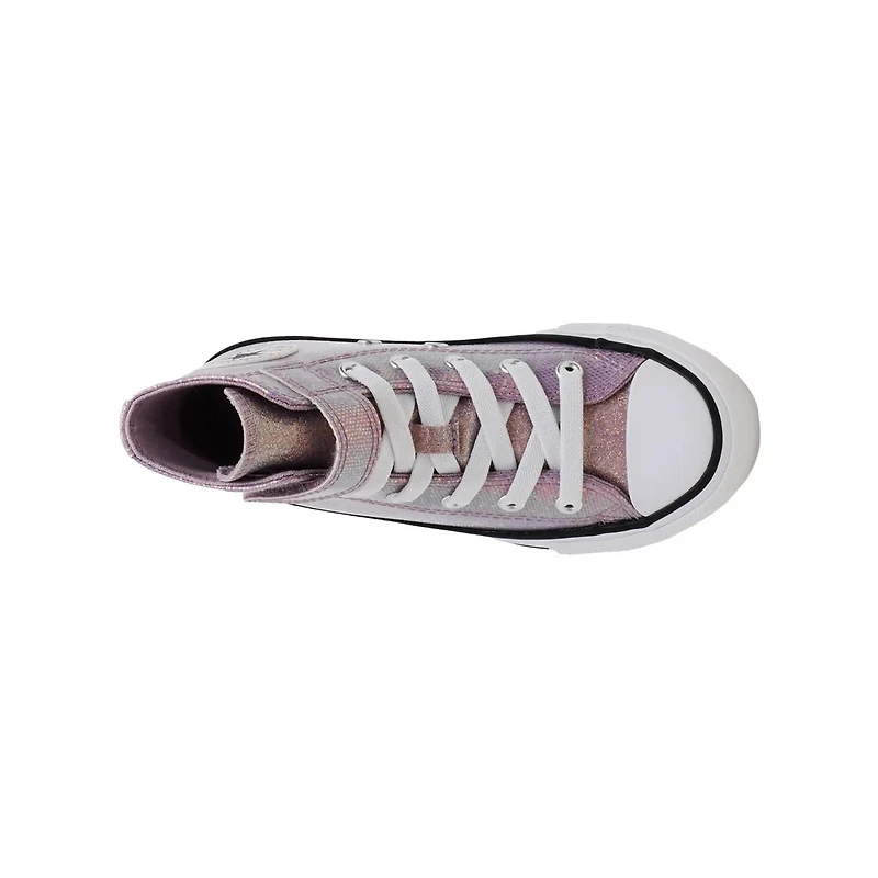Youth Girls; Chuck Taylor All Star Disco Easy On High Top Sneaker