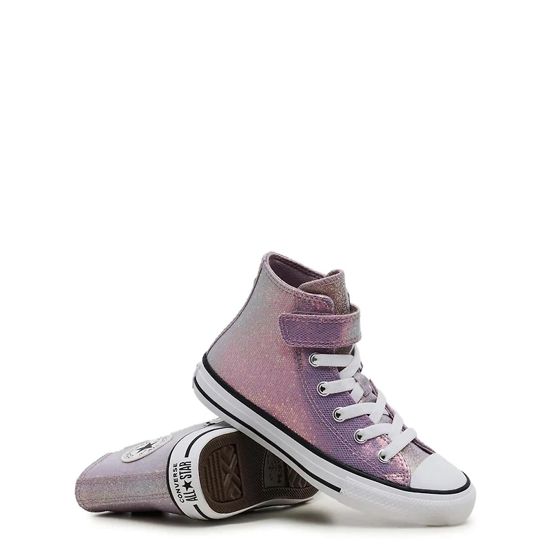 Youth Girls; Chuck Taylor All Star Disco Easy On High Top Sneaker
