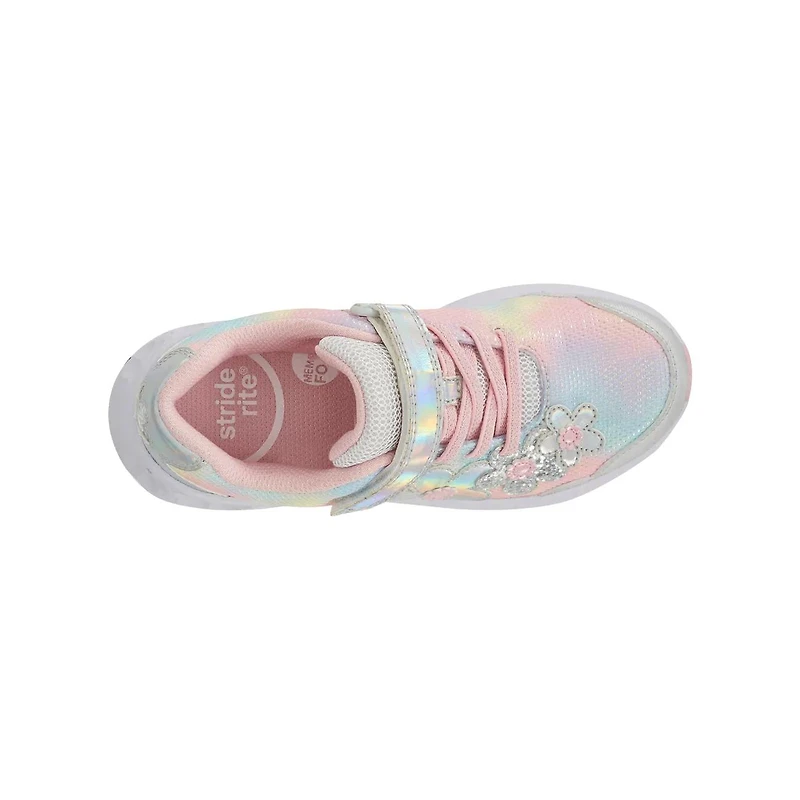 Youth Girls' Lighted Glimmer 2.0 Wide Width Sneaker