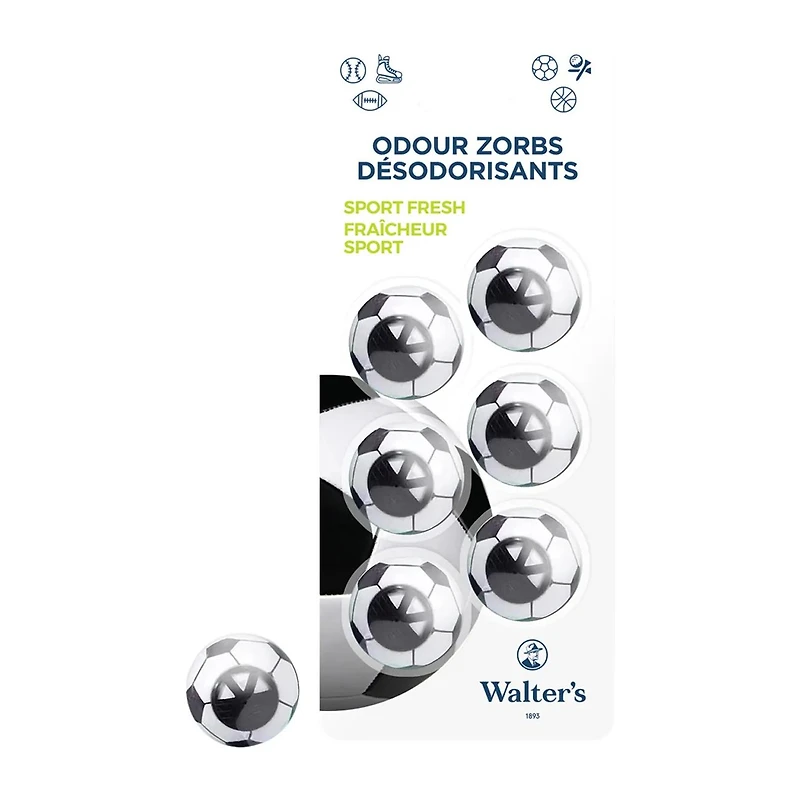Odour Zorb Sport 6 Pack
