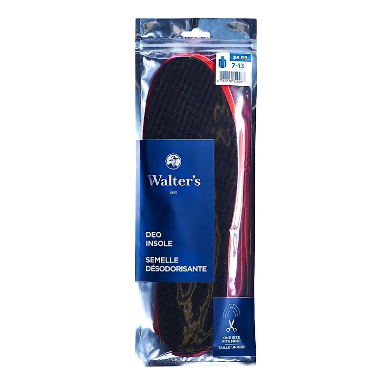 Men's Premium Gel Cut To Fit Insole