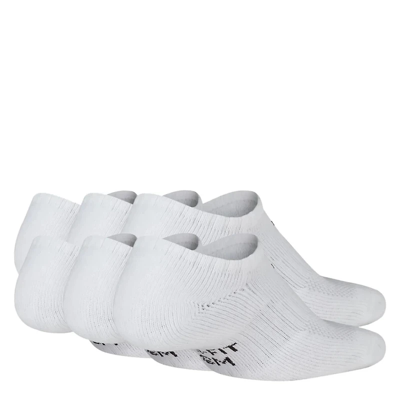 Kids' Performance 6-Pack Cushioned No-Show Socks