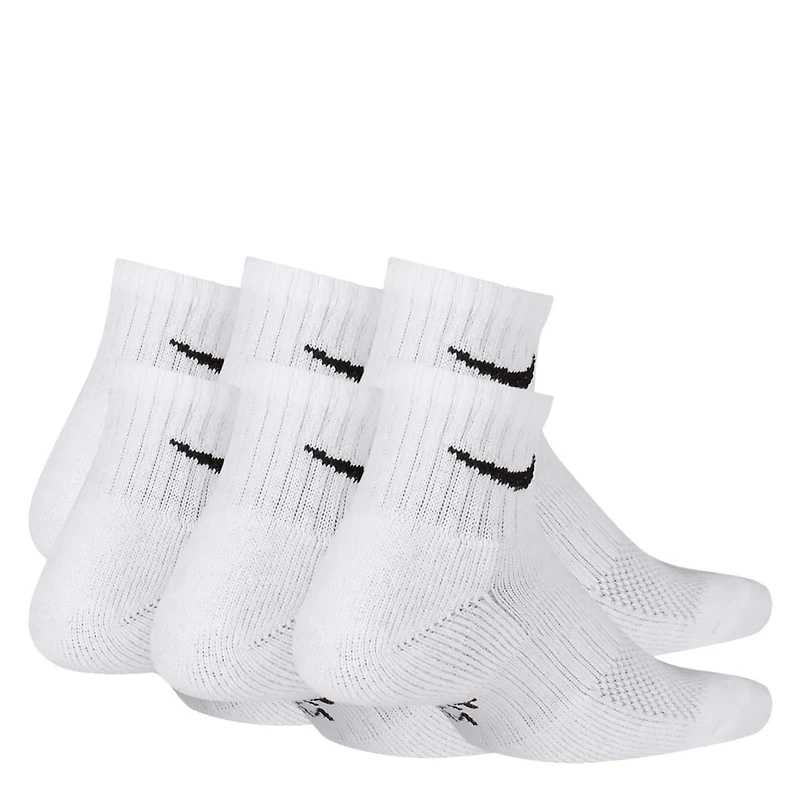 Nike Kids' 6 Pack Everyday Quarter Socks