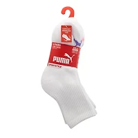 Youth Girls' 6 Pack Training Low Crew Socks