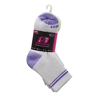 Girls' 6-Pack Low Crew Socks