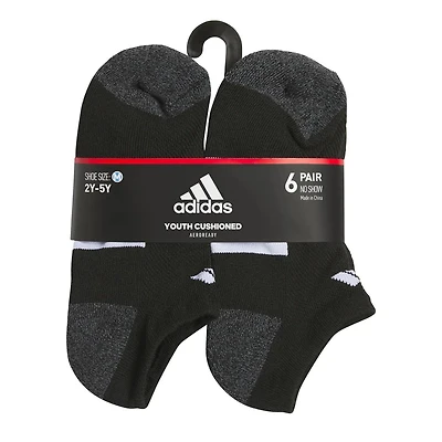 Men's Athletic Cushioned No Show Socks - 6 Pack