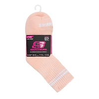 Girls' 6-Pack Low Crew Socks