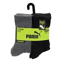 Boys' 6 Pack Training Crew Sock