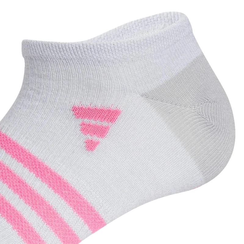 Youth Girls' Cushioned 6PK No Show Socks