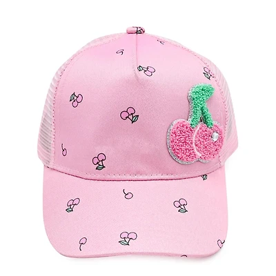 Girl's Printed Trucker Hat