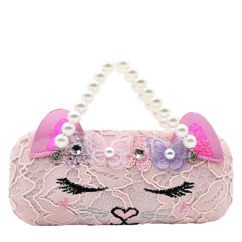 Girl's Bella Butterfly Case And Sunglasses