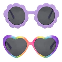 Baby Girl 2pk Sunglasses 