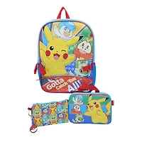 Unisex Pokemon Backpack Set
