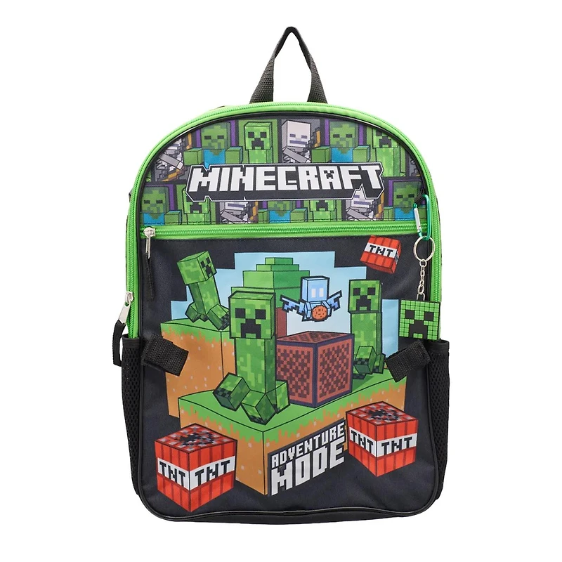 Unisex Minecraft Backpack Set