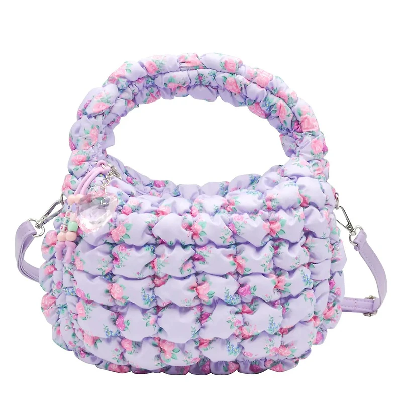 Kids' Floral Scrunch Crossbody