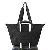 Coco Quilt Weekender with Trolley Sleeve