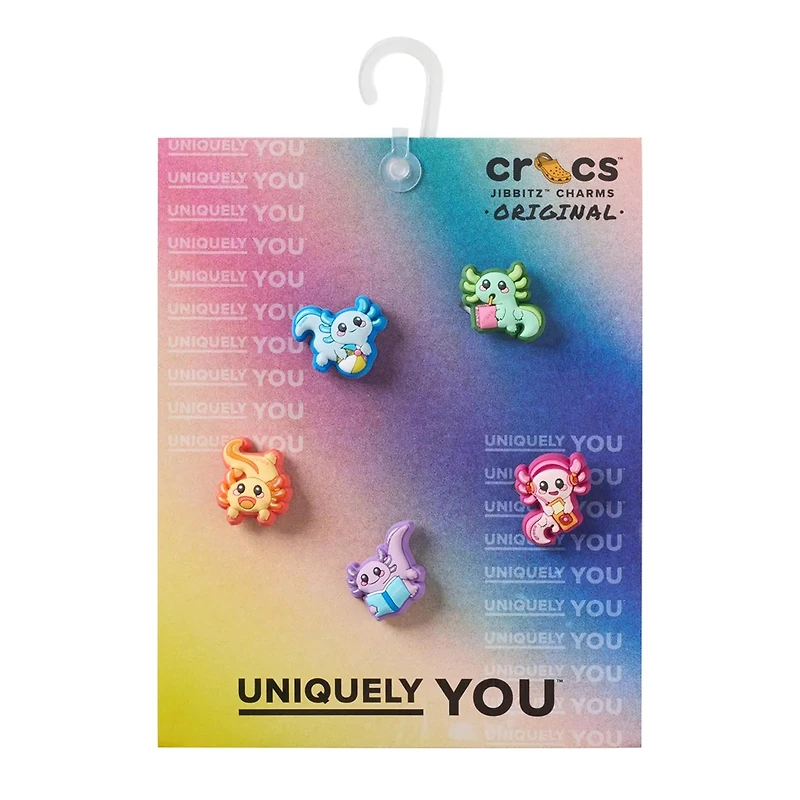 Tiny Axolotl Jibbitz - 5 Pack