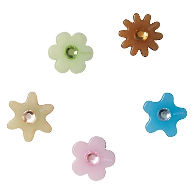 Flowers Jibbitz Charms - 5 Pack