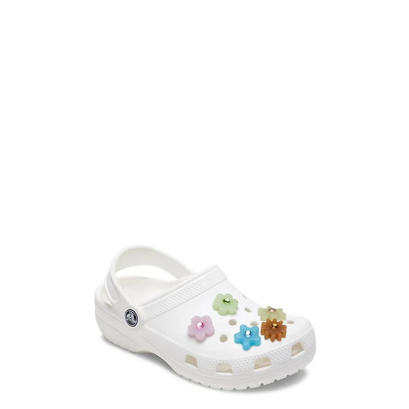 Flowers Jibbitz Charms - 5 Pack