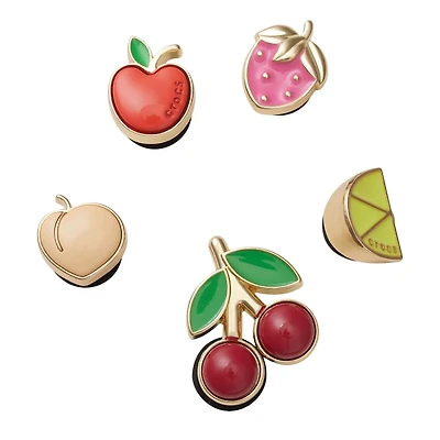 Fruits Jibbitz Charms - 5 Pack