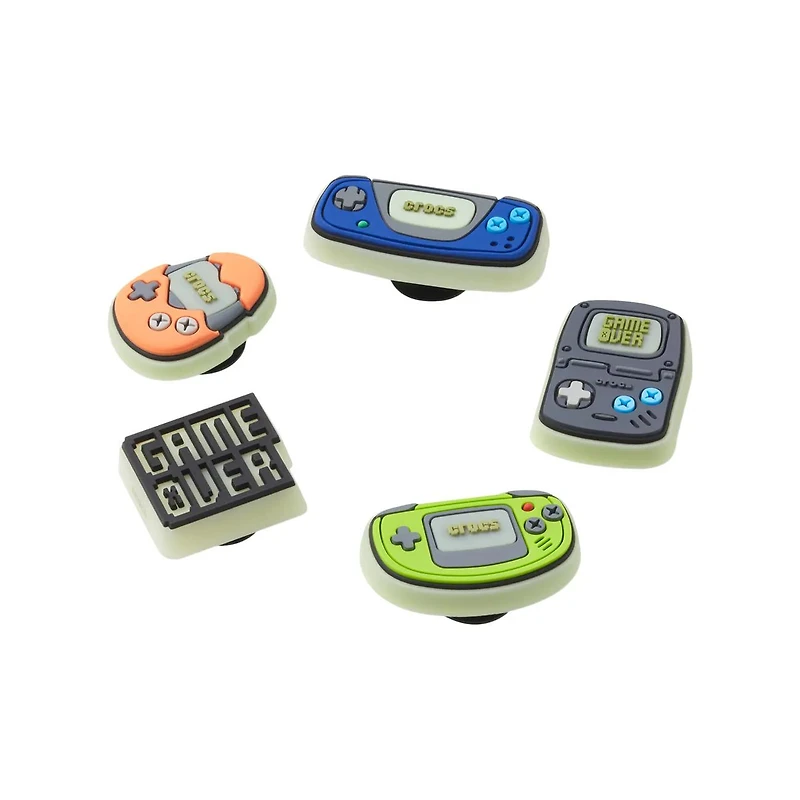 Game Over Jibbitz Charms – 5 Pack