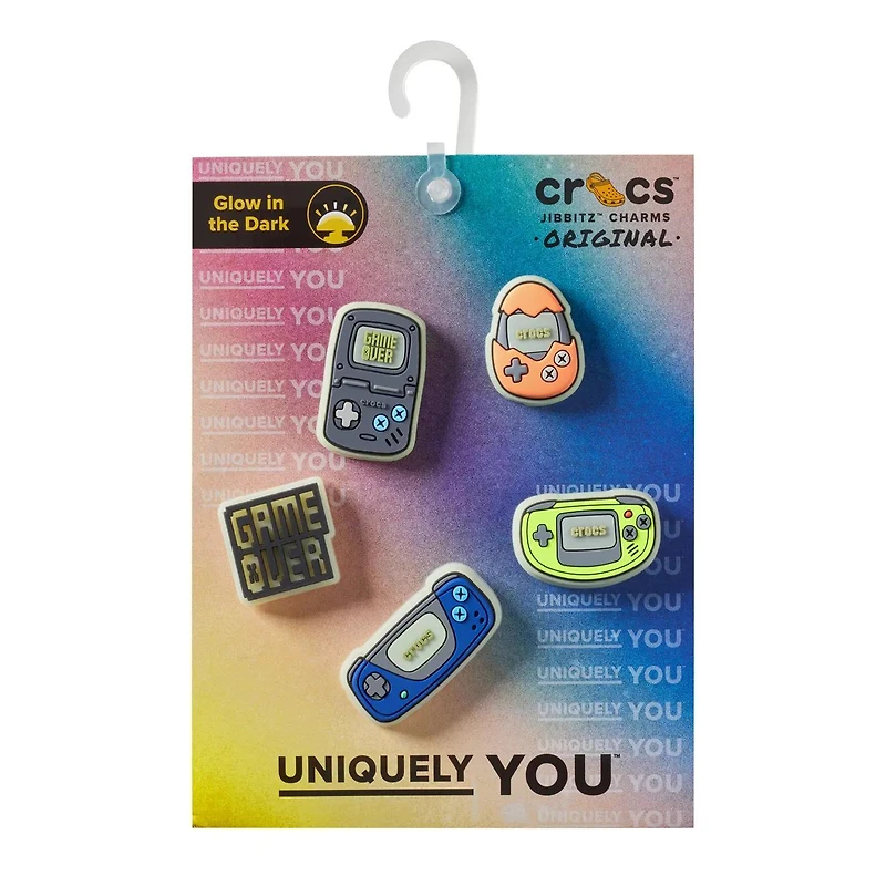 Game Over Jibbitz Charms – 5 Pack
