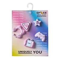 Gamer Girl Jibbitz Charms - 5 Pack