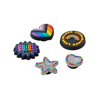 Pride Jibbitz Charms - 5 Pack